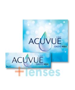 Vos lentilles de contact Acuvue Oasy 1-Day Max 90 lentilles au meilleur prix Suisse