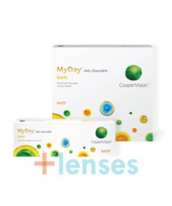 Vos lentilles de contact MyDay Daily Disposible Toric sont disponibles en Suisse au meilleur prix